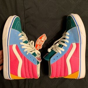 Men’s Sk8 Hi Vans “Color-Block”